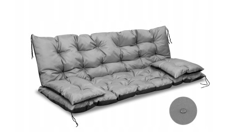 PODUSZKA NA ŁAWKĘ OGRODOWĄ HUŚTAWKĘ 120x60x50 +2PO