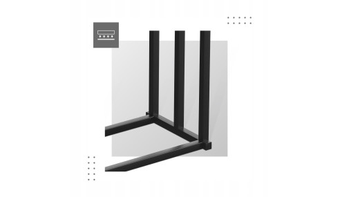 STOJAK NA RĘCZNIKI WIESZAK METALOWY 3-RAMIENNY