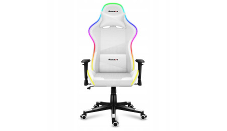FOTEL GAMINGOWY GRACZA HUZARO RGB LED PILOT
