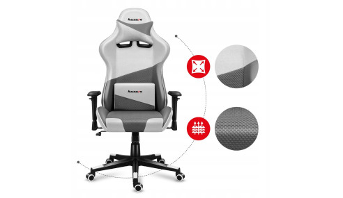 FOTEL GAMINGOWY OBROTOWY BIUROWY KRZESŁO GRACZA