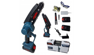 Piła Łańcuchowa AKUMULATOROWA PILARKA 6cal 2x AKU