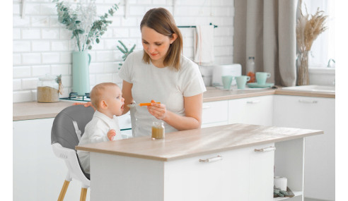 KRZESEŁKO DO KARMIENIA REGULOWANE FOTELIK TACKA