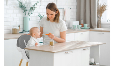 KRZESEŁKO DO KARMIENIA REGULOWANE FOTELIK TACKA