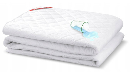 PIKOWANY OCHRANIACZ NA MATERAC 160x200 WODOODPORNY