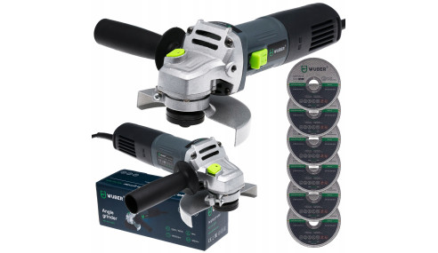 SZLIFIERKA KĄTOWA Diax Kątówka 125MM 6 TARCZ 1600W