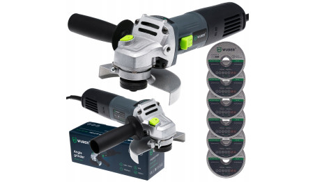 SZLIFIERKA KĄTOWA Diax Kątówka 125MM 6 TARCZ 1600W