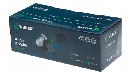 SZLIFIERKA KĄTOWA Diax Kątówka 125MM 6 TARCZ 1500W