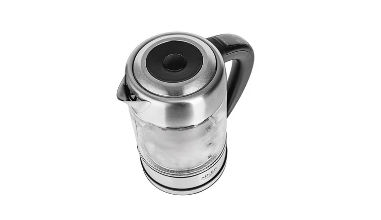 Czajnik Kuchenny Elektryczny 1,7L LCD Regulacja Temperatury Inox Adler