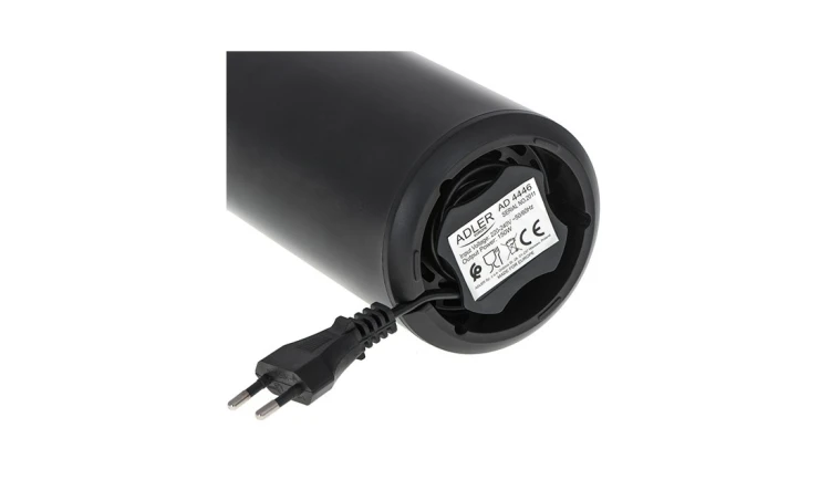 Elektryczny Młynek Do Mielenia Kawy Ziaren 150W Adler Czarny