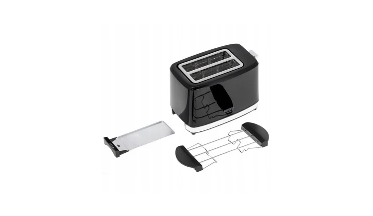 TOSTER OPIEKACZ 2 TOSTY 900W CZARNY CAMRY