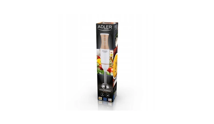 BLENDER RĘCZNY DO OWOCÓW WARZYW ZUP 500W MIKSER KUCHENNY STAL NIERDZEWNA