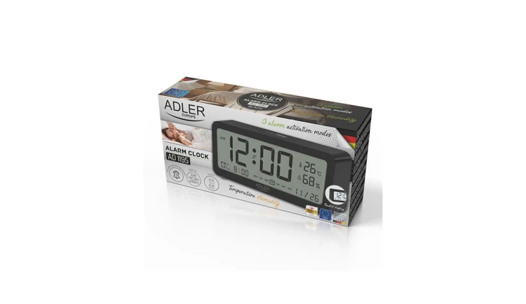 Adler Budzik AD 1195b Czarny, Funkcja alarmu