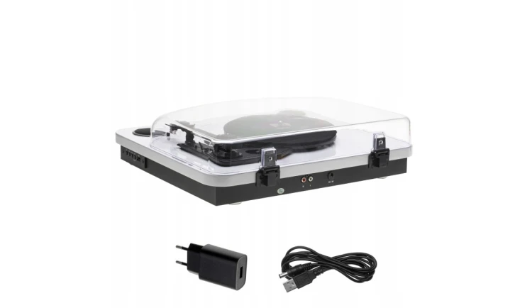 Gramofon AUTOMATYCZNY Nagrywanie z płyty na USB Bluetooth 5.4 rozm. 7 10 12