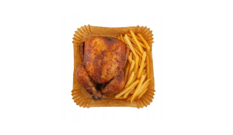 Papierowe wkłady do frytkownicy - 16 cm|100 szt.|Do 240°C |AIR FRYER