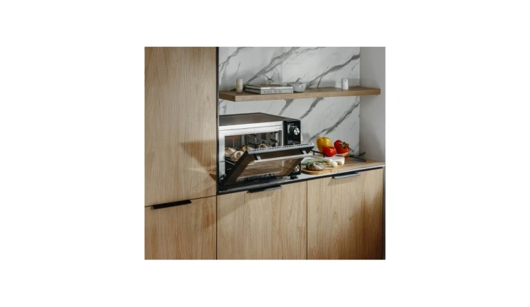 Piekarnik Elektryczny 48L 1800W Regulacja 5 Trybów pieczenia Zestaw Adler