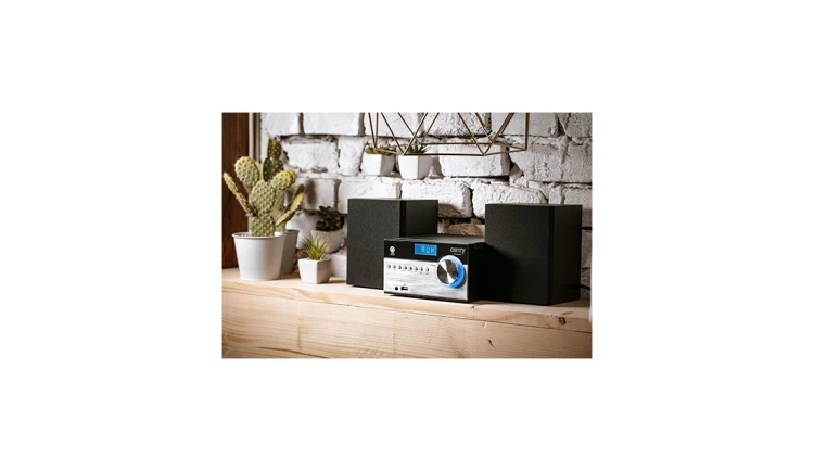 Mini Wieża HiFi z Bluetooth Stereo FM/CD/USB X-BASS