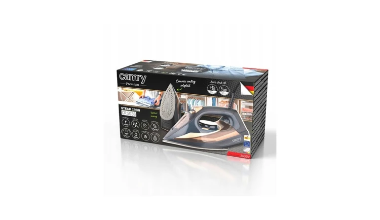 Żelazko Parowe 3400W ANTI-DRIP ANTI-CALC Strażak