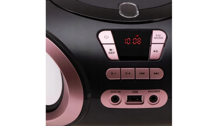 RADIO PRZENOŚNE BOOMBOX CD AUDIOi MP3 USB AUX LCD RADIO FM Adler |AD 1181