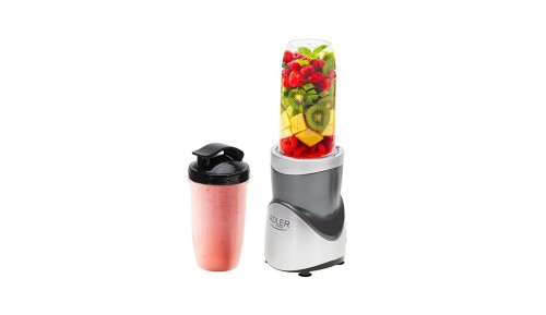 Blender do Smoothie Koktajli 1200W + 3 Bidony i Kubek Kruszenie Lodu Zestaw