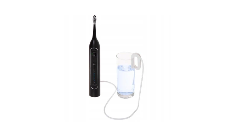 SZCZOTECZKA SONICZNA IRYGATOR DO ZĘBÓW 2w1 USB + 2 KOŃCÓWKI W ETUI ZESTAW