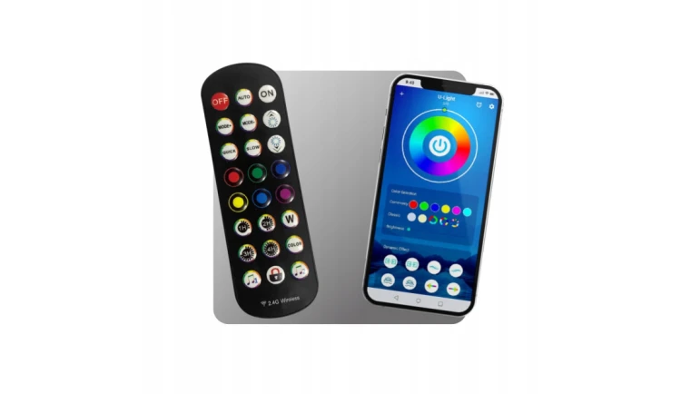 FOTEL GAMINGOWY OBROTOWY KOMPUTEROWY KRZESŁO DLA GRACZA Huzaro RGB Smart