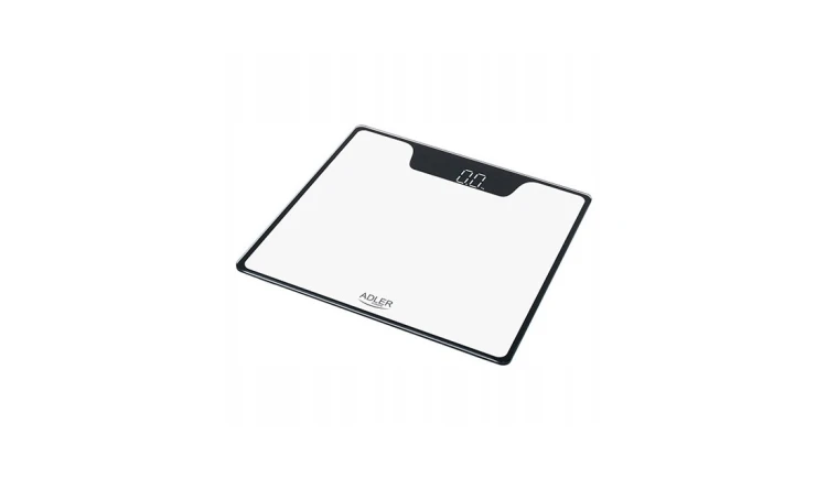 Elektroniczna Waga Łazienkowa Szklana LED 180kg