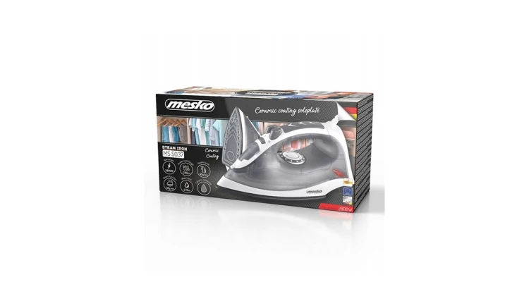 Żelazko Ceramiczne Parowe 2800W Mesko