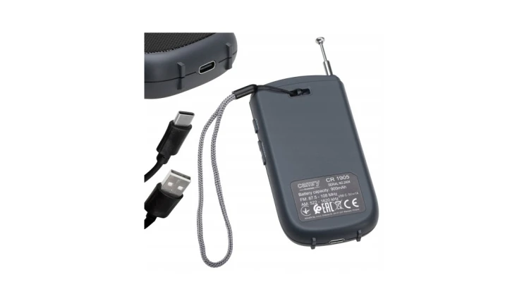 Radio Mini Przenośne FM/AM USB LCD Funkcja Drzemki 20 Stacji Camry