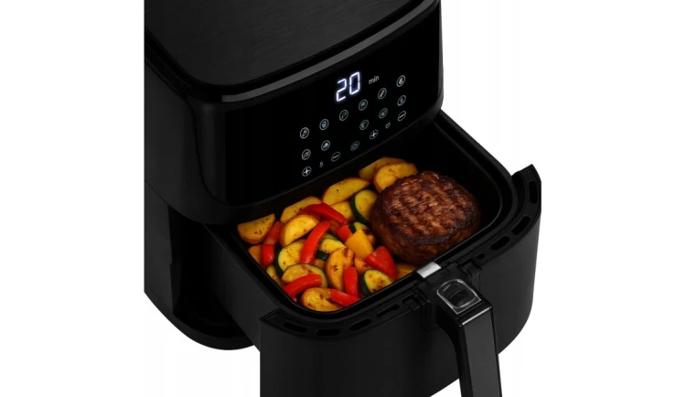 Frytkownica beztłuszczowa 2500W 12 programów 5,5L Air Fryer Adler AD 6317