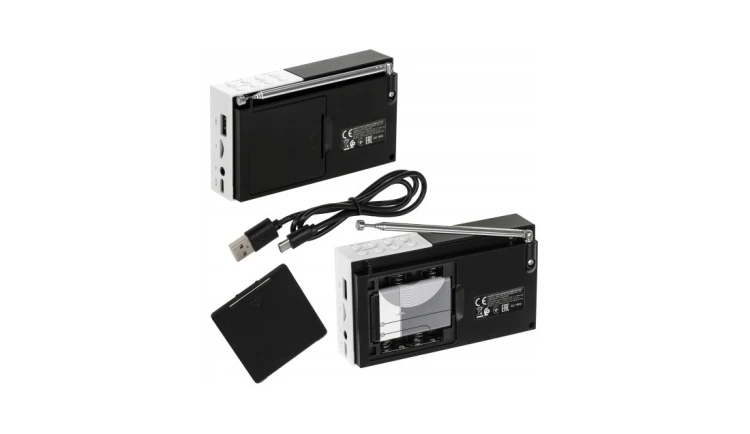 Radio cyfrowe LCD AM/FM Wielofunkcyjne 20 stacji Bluetooth/USB/SD Adler