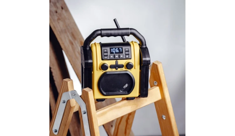 Radio Budowlane Bluetooth IPX 54 Odporne na kurz wodę Przenośne Adler
