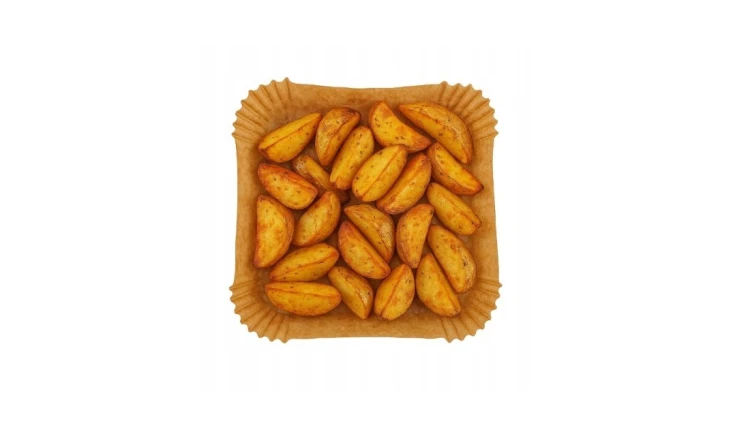 Papierowe wkłady do frytkownicy - 16 cm|100 szt.|Do 240°C |AIR FRYER
