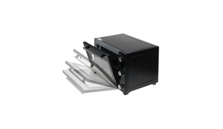 Piekarnik Elektryczny 48L 1800W Regulacja 5 Trybów pieczenia Zestaw Adler