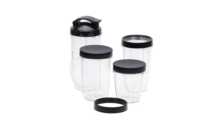Blender do Smoothie Koktajli 1200W + 3 Bidony i Kubek Kruszenie Lodu Zestaw