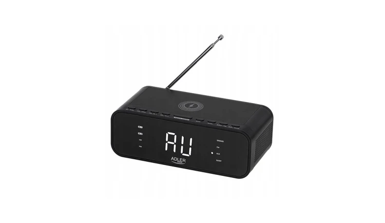 RADIOBUDZIK ŁADOWARKA INDUKCYJNA BLUETOOTH FM AUX