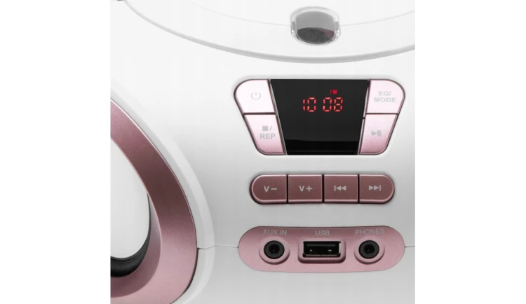 RADIO BOOMBOX WIEŻA CD-MP3 USB FM RADIO AUX 2x 2W ADLER