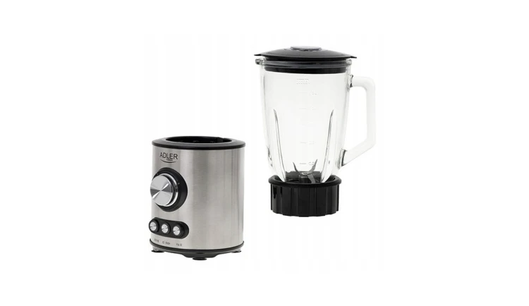 Blender Kielichowy Szklany Mikser 1,5L 1700W Adler