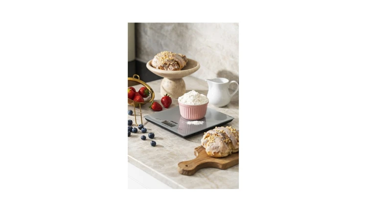 Elektroniczna Waga Kuchenna 5kg/1g Tara Precyzyjna Szklana Mesko