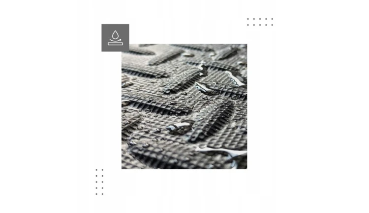 Mata Ochronna pod sprzęt fitness PUZZLE do ćwiczeń na siłownię 180x180cm