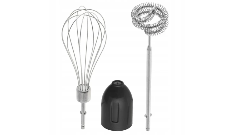 Blender ręczny 1800W Turbo 20 poziomów miksowanie ubijanie spieniacz GREY