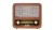 RADIO DREWNIANE CR1188 RETRO FM/AM Bluetooth USB