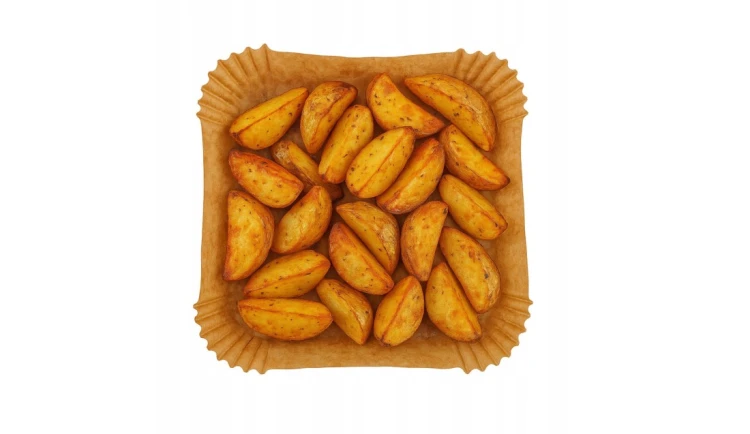 Papierowe wkłady do FRYTKOWNICY PIEKARNIKA 100 szt.|20 cm|AIR FRYER