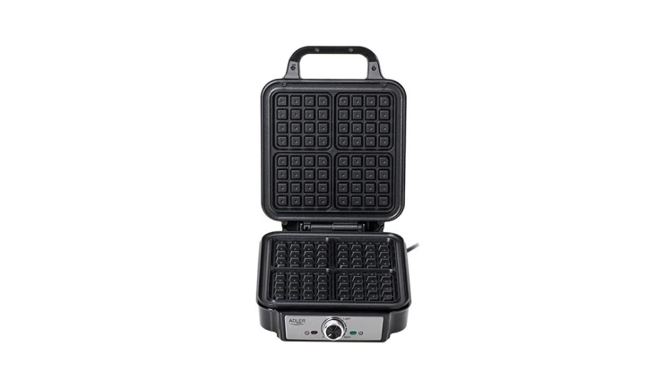 GOFROWNICA DO GOFRÓW 1800W 4 PYSZNE DOMOWE GOFRY REGULACJA ADLER