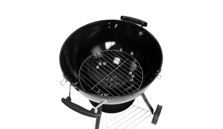 GRILL ELEKTRYCZNY 2w1 1600W Elektryczno-Węglowy Ogrodowy z pokrywką Gregman