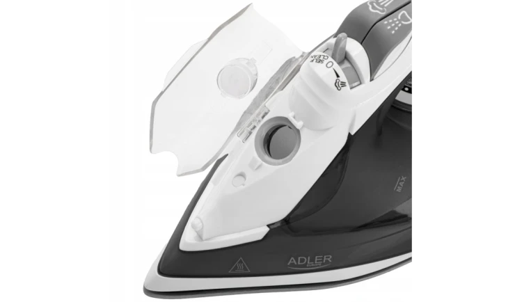 Żelazko parowe ADLER 2600W ceramiczna stopa i funkcja ciągłej pary 220g/min