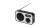 Nowoczesne Radio Cyfrowe LCD PLL AM/FM Zegar Budzik Antena Adler