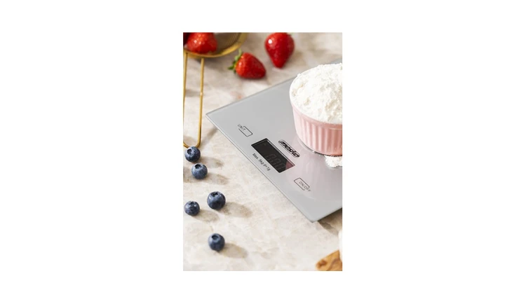 Elektroniczna Waga Kuchenna 5kg/1g Tara Precyzyjna Szklana Mesko