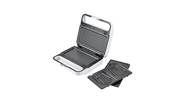 Opiekacz do kanapek tostów 2w1 1100W Toster Grill Elektryczny Adler
