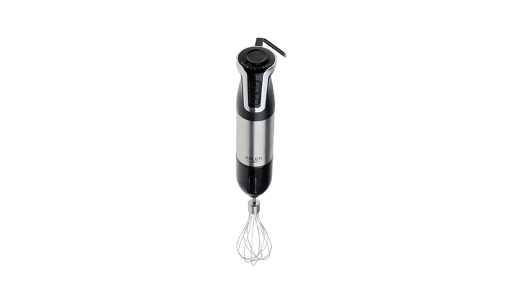 Blender Kuchenny Ręczny 1800W Turbo 20 Ustawień Prędkości Zestaw Adler