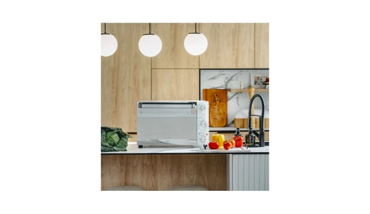 Piekarnik elektryczny 48L Regulacja 1800W 5 Trybów pieczenia Adler